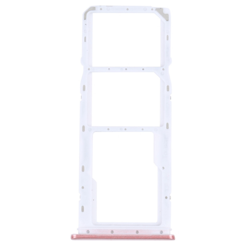 Samsung Galaxy A04 SM-A045F Original SIM Card Tray + SIM Card Tray + Micro SD Card Tray (Pink)